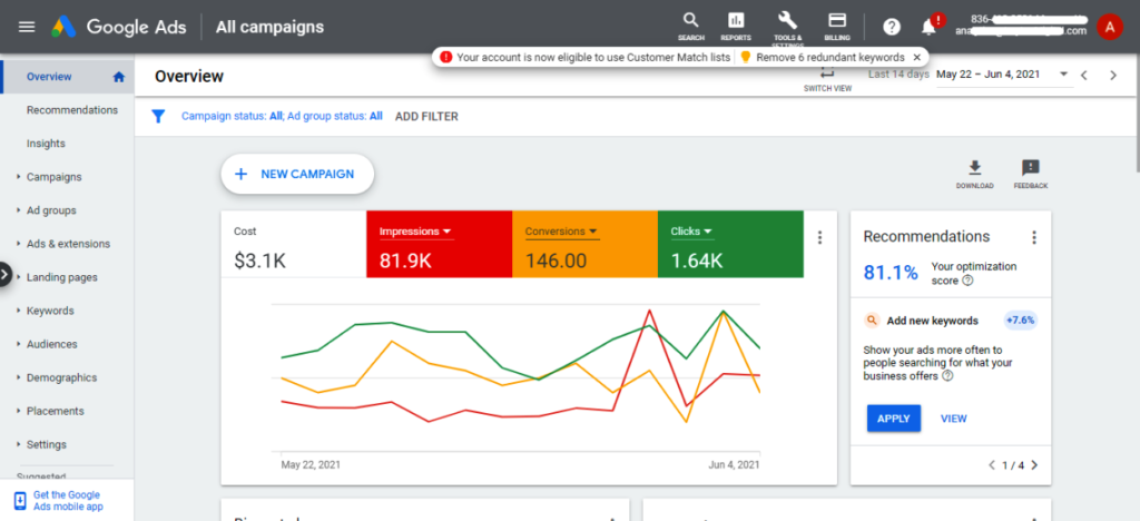 Google-Ads-ads-account-dashboard
